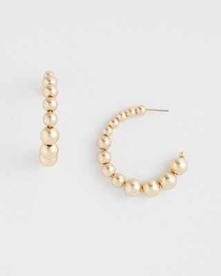Beaded Hoops | Chico's