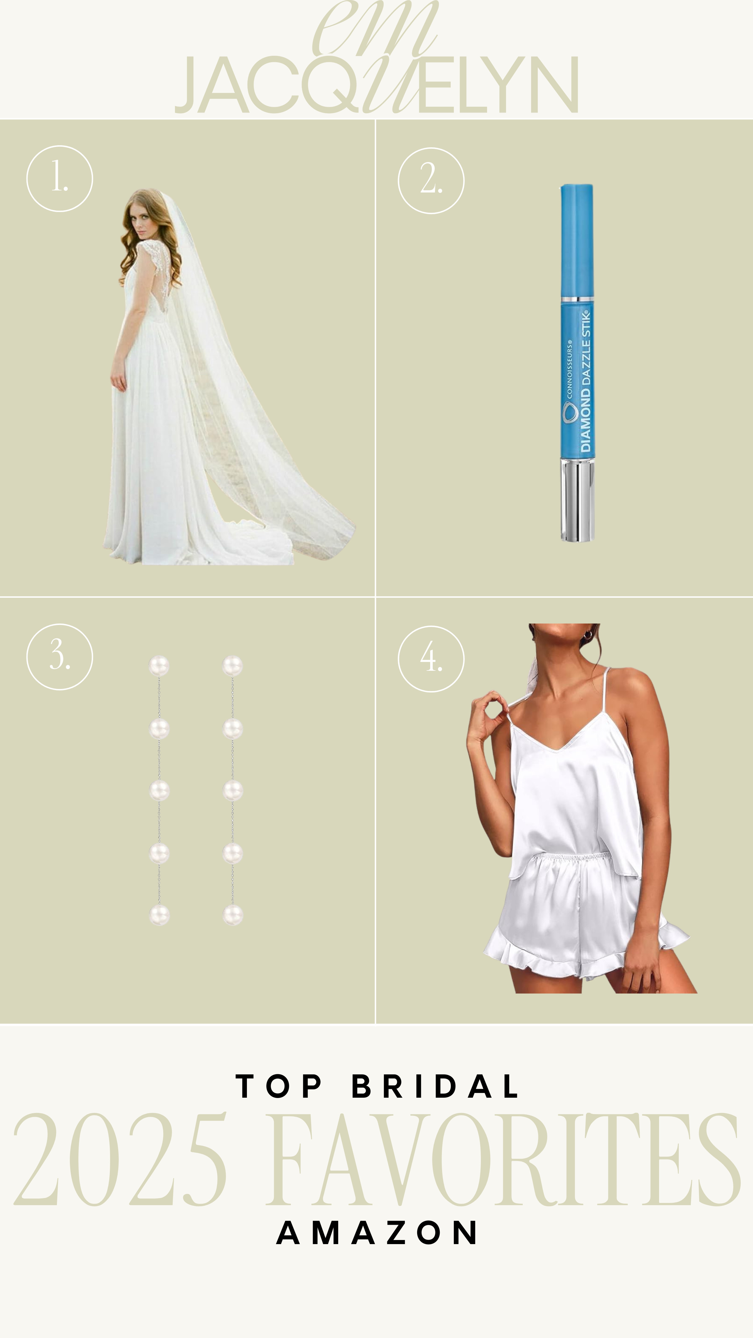 Amazon top bridal 2025 favorites!

amazon finds, amazon favorites, bridal favorites, amazon bridal finds 

 #LTKFindsUnder50 #LTKFindsUnder100 #LTKBeauty