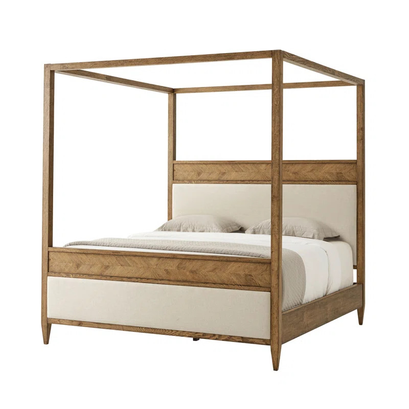 Nova Upholstered Canopy Bed | Wayfair North America