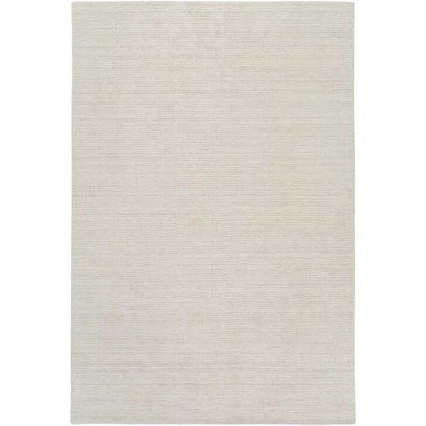 Chesterbrook Hand-Knotted Ivory Area Rug | Wayfair North America