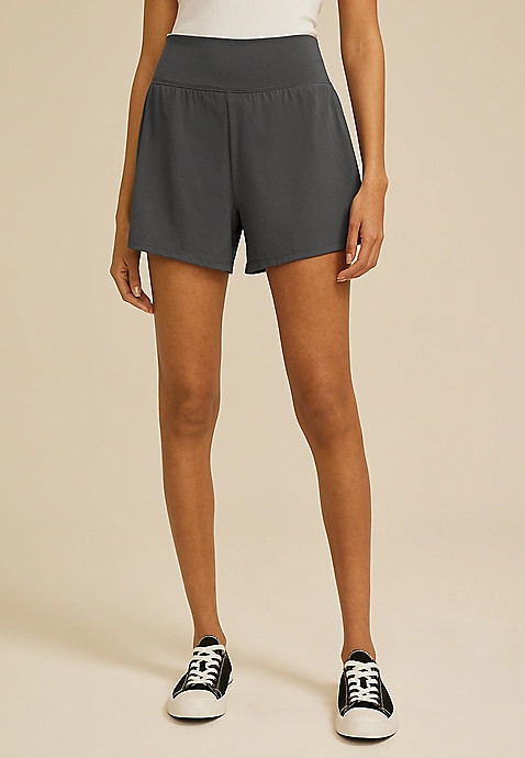Flat Waist 4in Active Short | Maurices