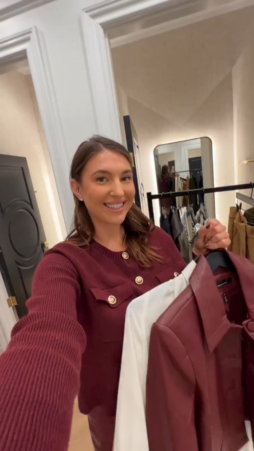 When the new arrivals are this good… You have to try them all! Here’s what I’m loving from @whbm new fall collection!

I spotted this burgundy sweater jacket, which totally had my name on it, and somehow pulled together a whole fall capsule wardrobe without even trying. The new collection is full of pieces that are so wearable and perfect for any occasion. If you need new fall pieces for your wardrobe, this is your sign to try them for yourself!

Out of all these styles, what would you try on? 

🤍comment FALL for info!

#whbmpartner #fittingroomseries 

white house black market fashion, fall outfit, dressing room, fall outfits inspo, fall outfits women 2025, trying on clothes, classic style, classic style women, 

#LTKWorkwear #LTKMidsize #LTKTall