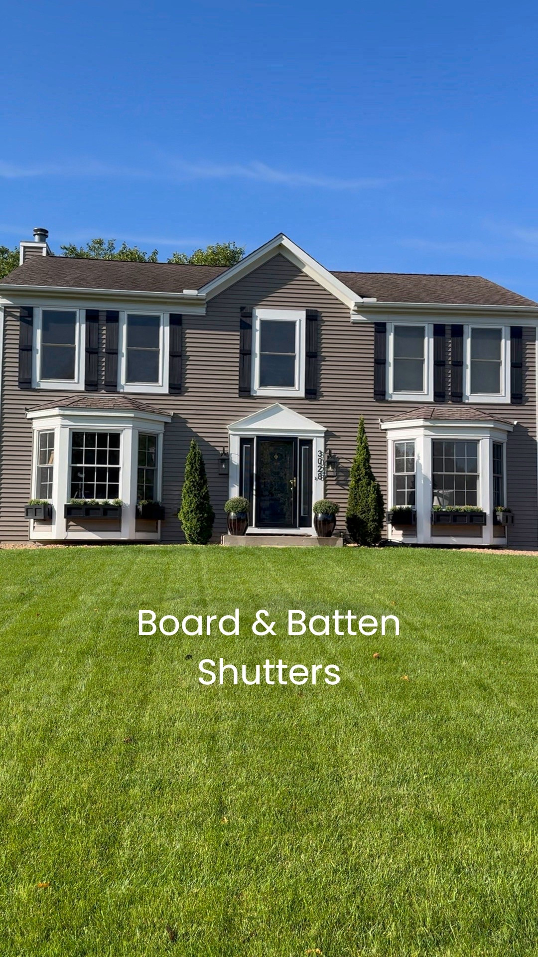 Upgrade your curb appeal with these beautiful board and batten shutters!

#LTKHome #LTKFamily