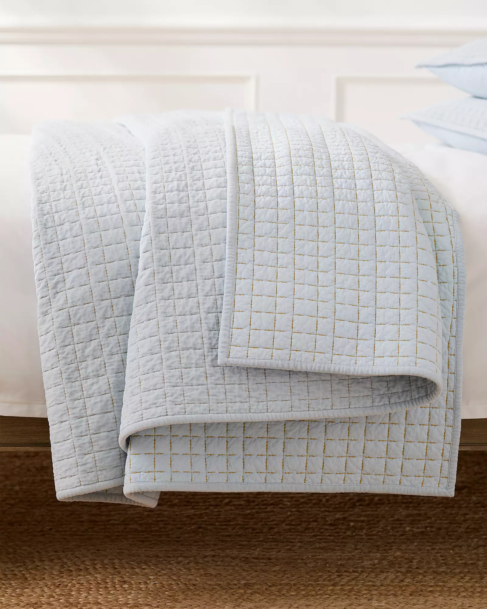 Calla Velvet Quilt | Serena and Lily