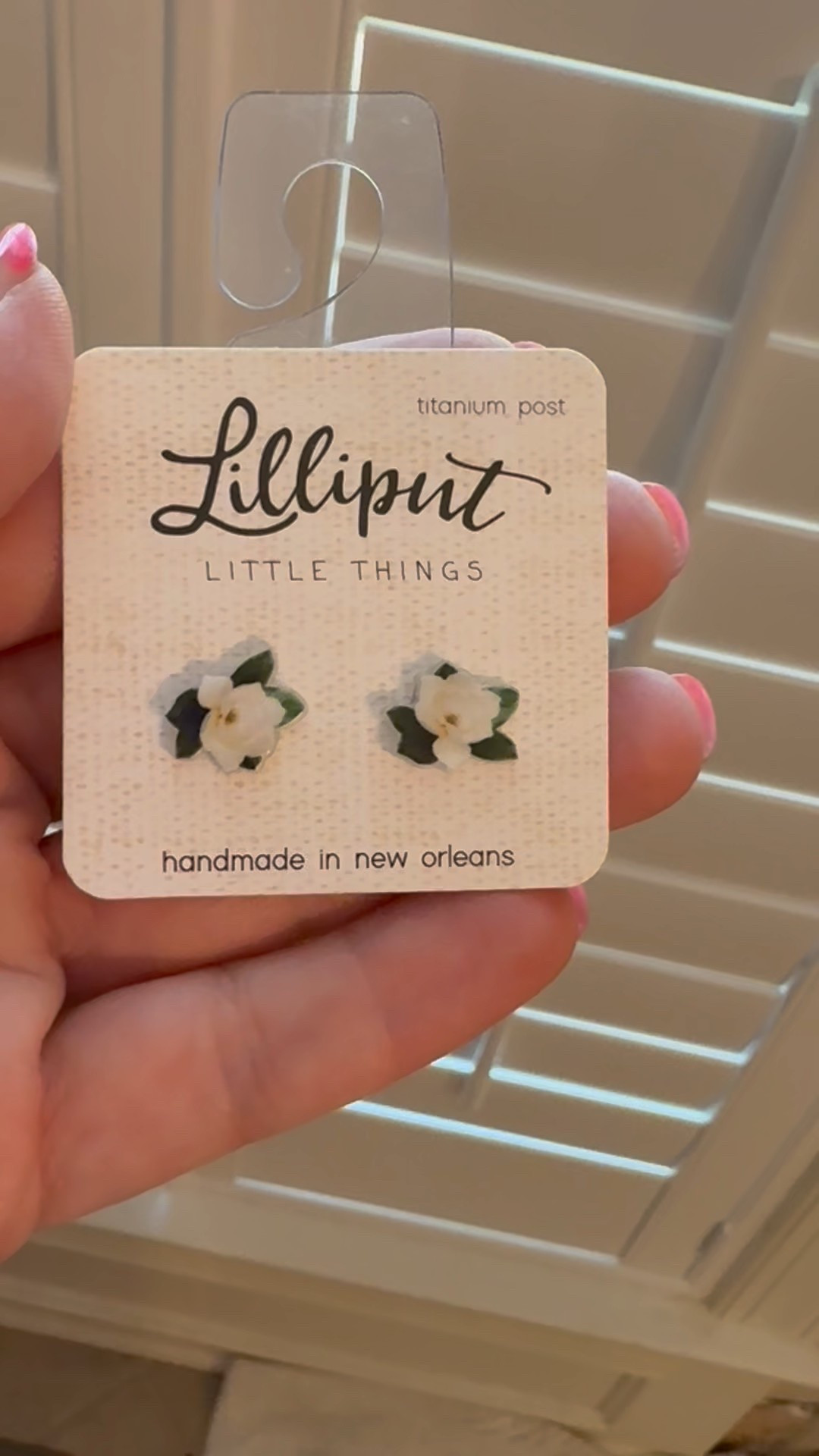 I found these fun earrings at a local boutique. Lilliput is a female owned company from New Orleans. 
She makes the cutest earrings! The stud post is made with titanium and they’re hypoallergenic. They’re so fun and so quirky. You’ll find something for even the hardest to buy for person. 

#LTKFamily #LTKFindsUnder50 #LTKKids