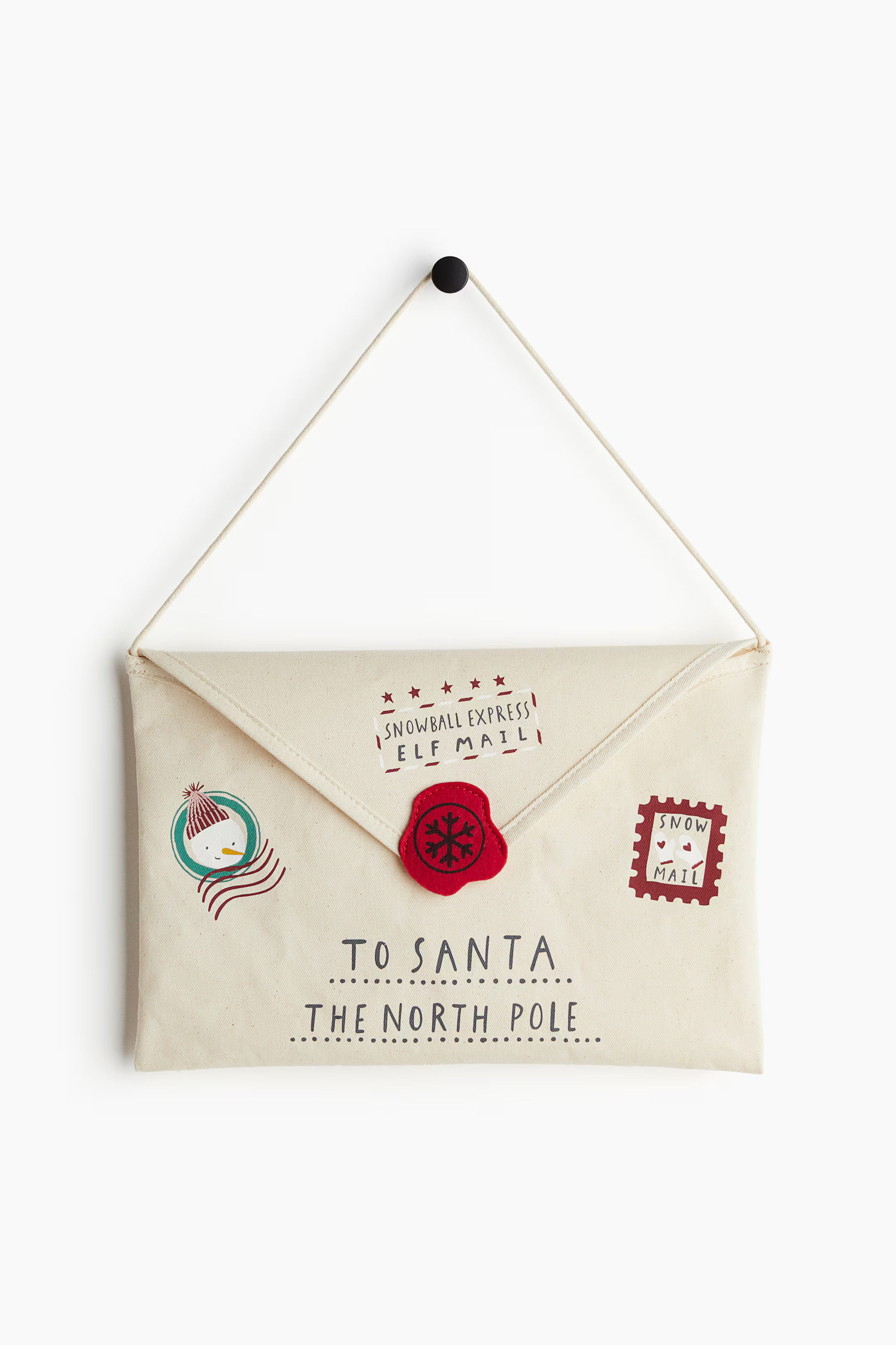 Cotton canvas wall storage pouch | H&M (UK, MY, IN, SG, PH, TW, HK)