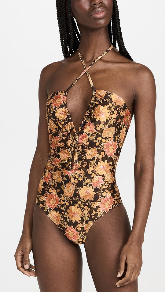 Emilia Rouched One Peice | Shopbop