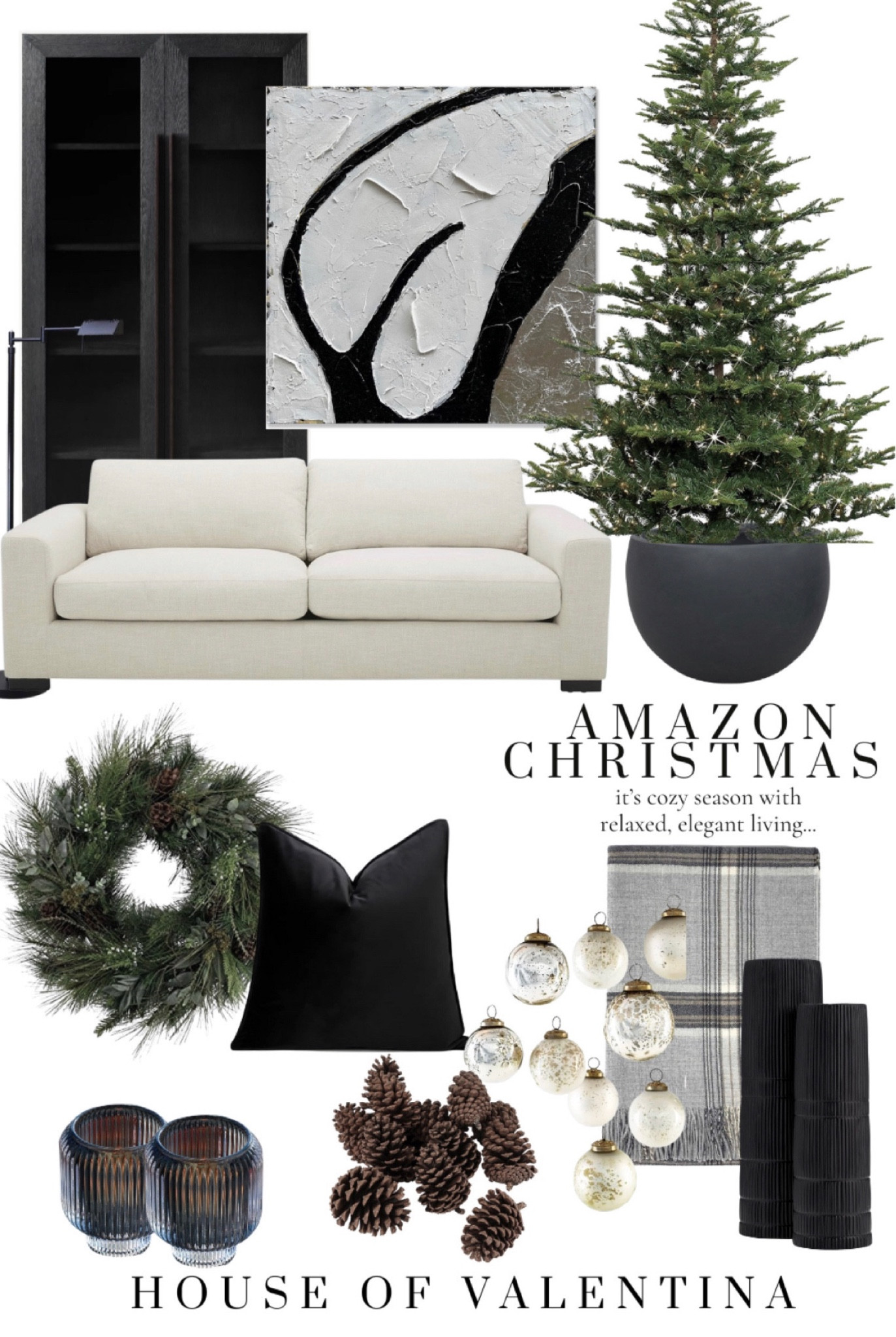 Amazon Christmas Home 🏡🖤

#LTKHolidaySale #LTKhome #LTKHoliday