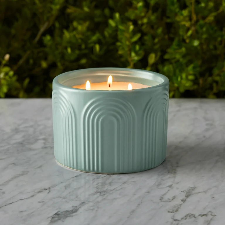 Better Homes & Gardens 12oz Lemon & Lavender Scented Outdoor Citronella Candle with 30 Hr Burn Ti... | Walmart (US)