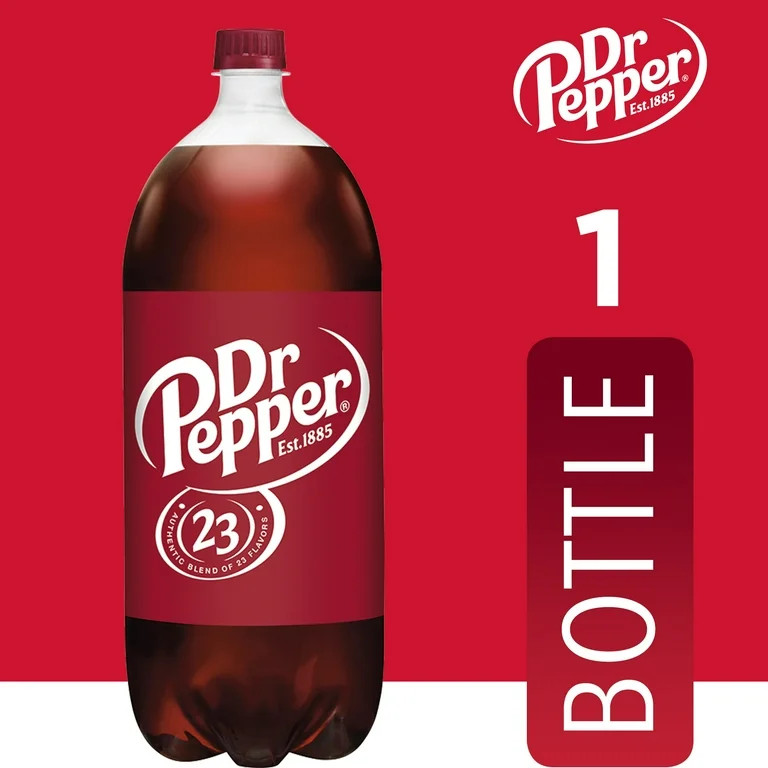 Dr Pepper Soda Pop, 2 L, Bottle | Walmart (US)