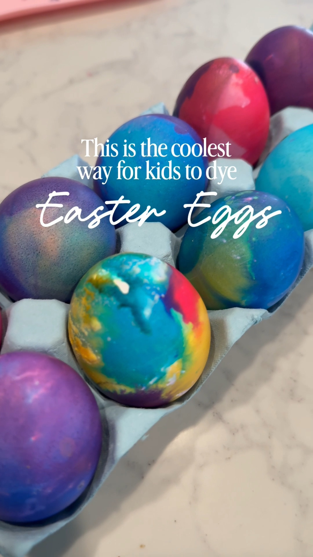 Skip the dye kits—dying Easter eggs with baking soda is SO fun! 

Recipe:
🥚 1-2 TBSP baking soda
🎨 food coloring (gel works best for a vibrant color) 
💧 splash of water (mix to a thick paste)
💦 white vinegar 


Mix together water, baking soda, and gel food coloring into a paste. 

Let kids paint paste onto hard boiled eggs. 

Use a dropper to coat the eggs in vinegar and watch them fizz away leaving beautifully dyed eggs! 

Grab the supplies below! 

#LTKSeasonal #LTKmomlife #LTKKids