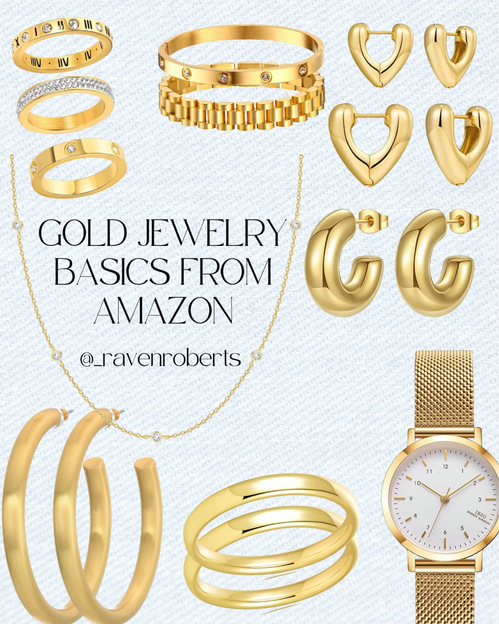 Staple Gold Jewelry from Amazon

#LTKstyletip #LTKunder50