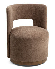 Gina Woven Jacquard Swivel Anywhere Chair | Kitchen & Dining Room | Marshalls | Marshalls