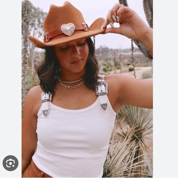 Western Buckle Ribbed Tank Top | Poshmark