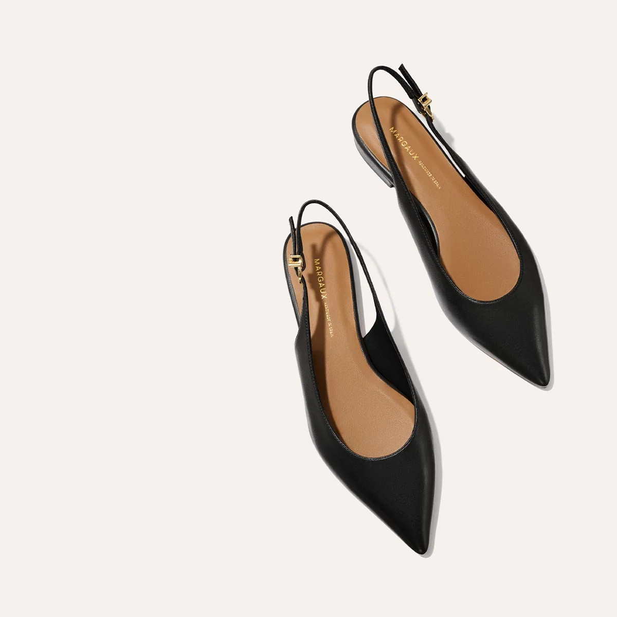 The Elise Flat Pointed-Toe Slingback | Margaux