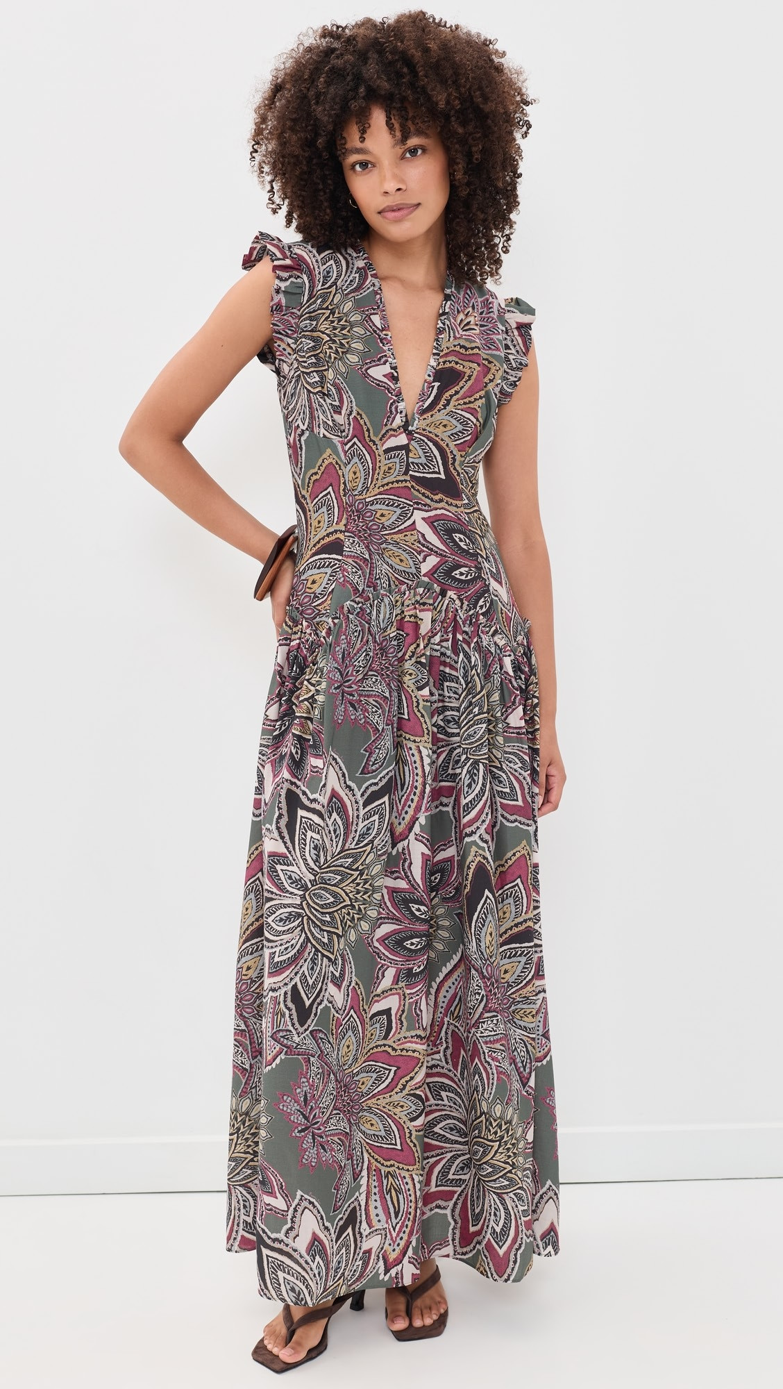 Tapestry Flowers Maxi Dress | Shopbop