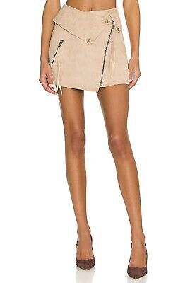 retrofete Monte Suede Skirt in Hummus medium  | eBay | eBay US