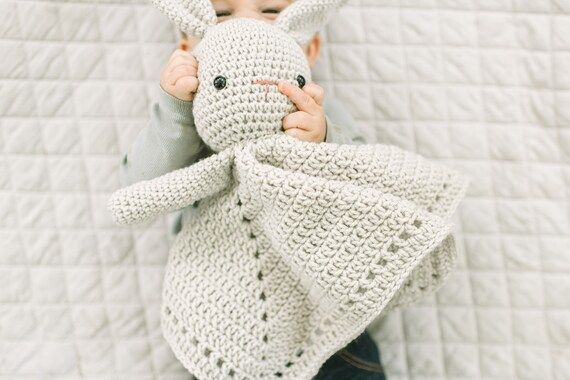Bunny Crochet Lovey | Baby Shower Blanket Gift | Baby Keepsake Lovey | Newborn Blanket  | Baby Se... | Etsy (US)