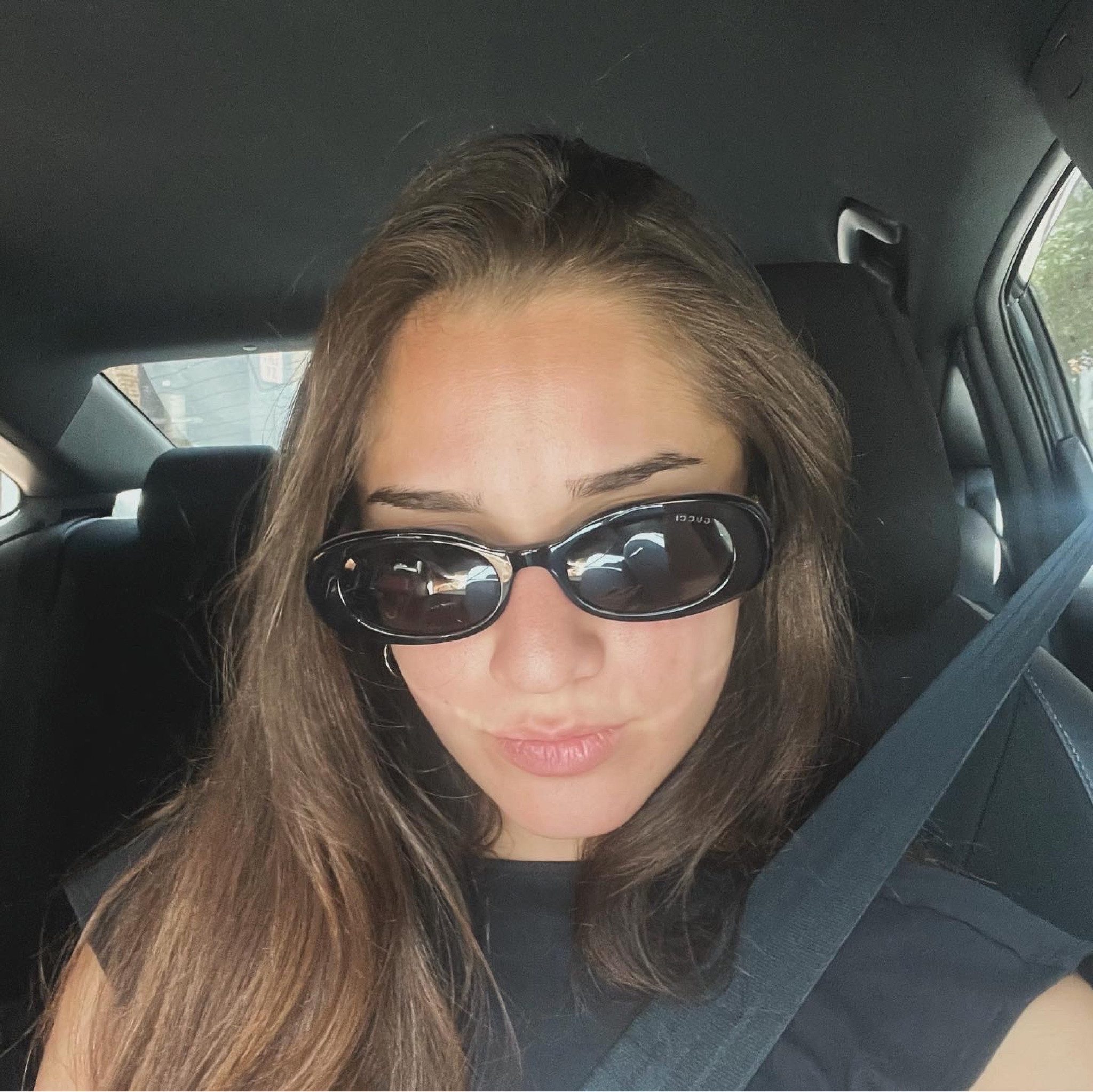 Gucci sunglasses oval frame 


#LTKU