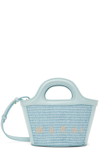 Kids Blue Tropicalia Micro Tote | SSENSE