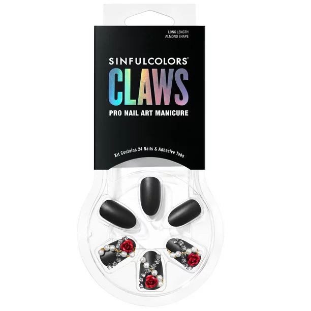 Sinful Colors 3D Claws Press On Nails, Rough n' Rosey | Walmart (US)