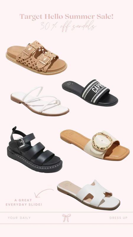 Summer sandals on sale today! 

#LTKShoeCrush #LTKSaleAlert #LTKSeasonal