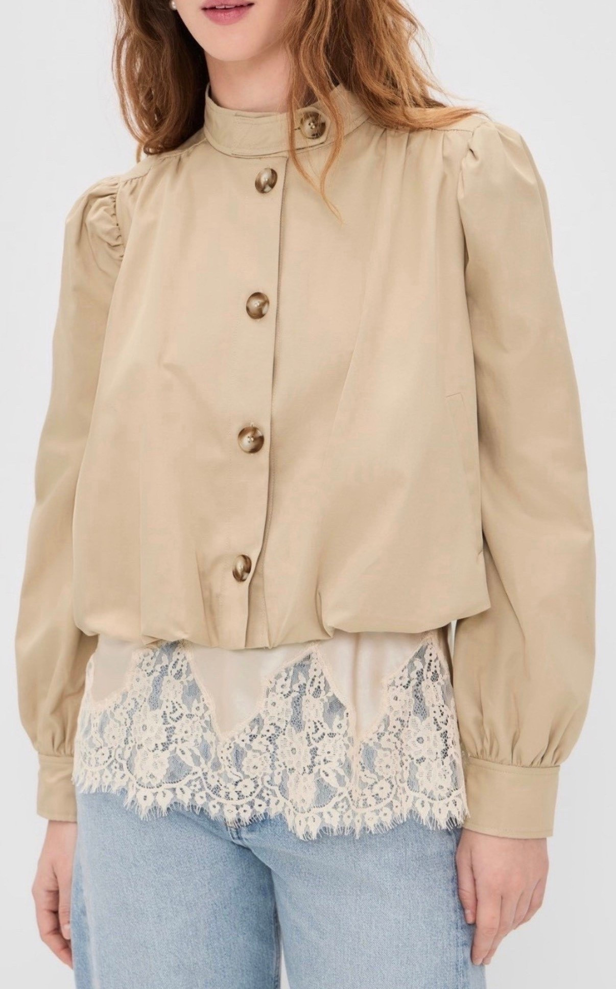 Cropped trench with silk lace trim tank

Spring outfit 

#LTKootd #LTKSeasonal #LTKNYFW