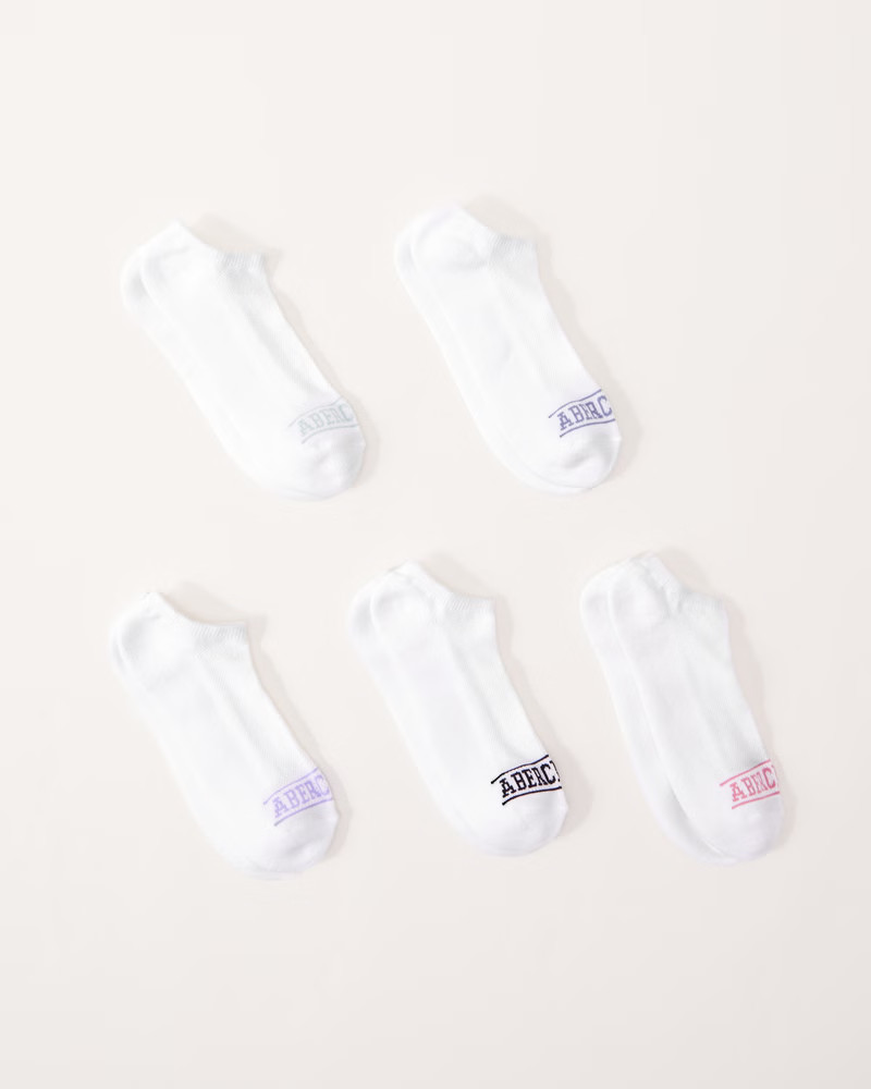 5-pack ankle socks | Abercrombie & Fitch (US)