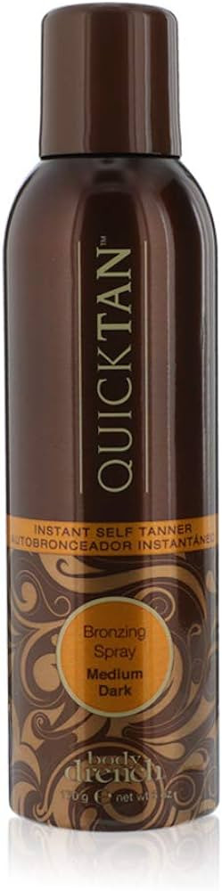 Body Drench Quick Tan Instant Self-Tanner, Bronzing Spray, Medium Dark, 6 oz, (1-Pack) | Amazon (US)