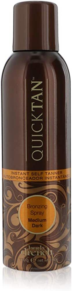 Body Drench Quick Tan Instant Self-Tanner, Bronzing Spray, Medium Dark, 6 oz, (1-Pack) | Amazon (US)