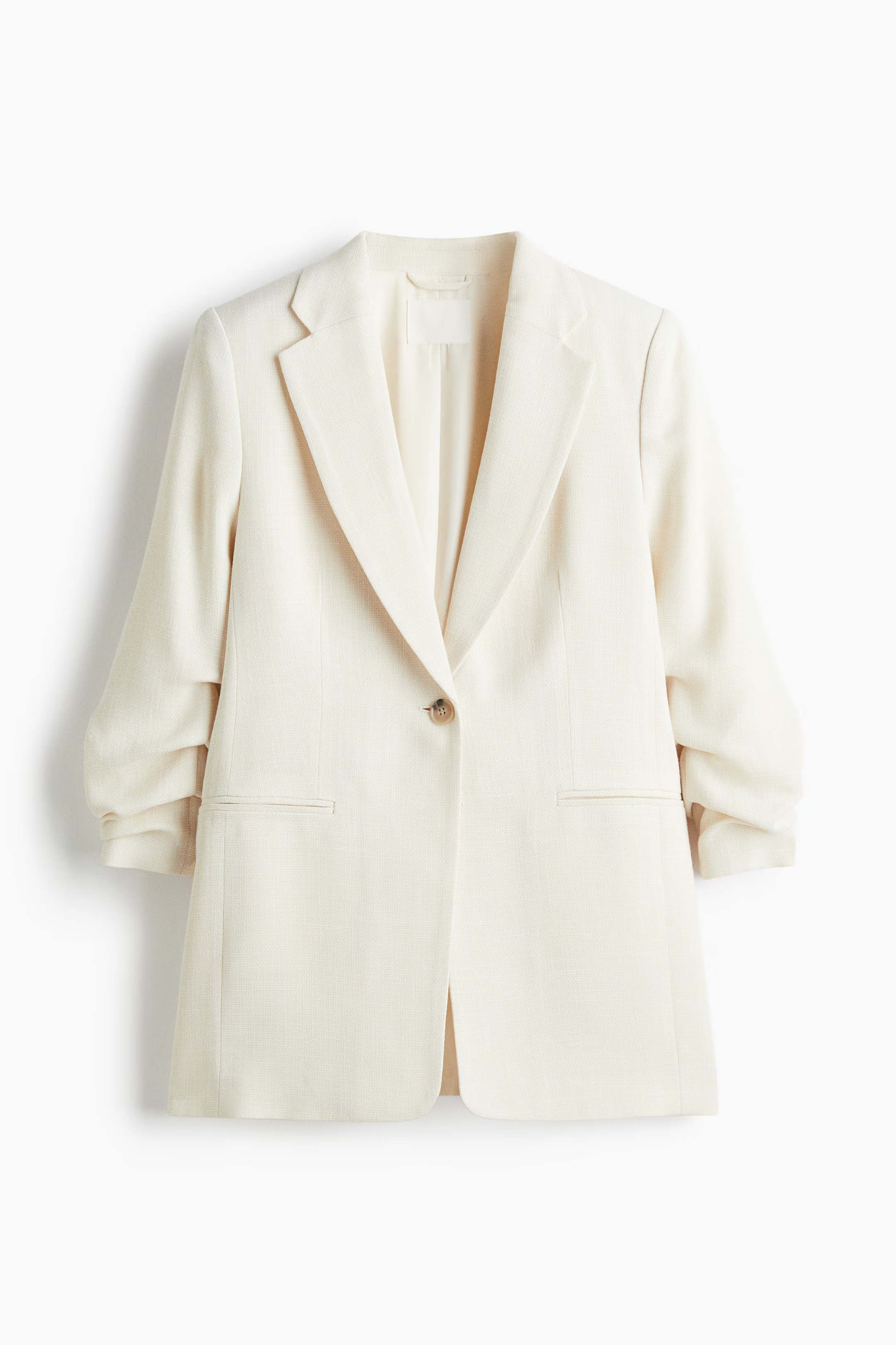 Gathered-Sleeve Jacket | H&M (US + CA)