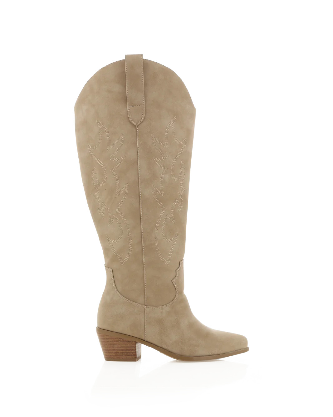 URSON EXTENDED CURVE - TAUPE NUBUCK - Boots - BILLINI USA | Billini (US)