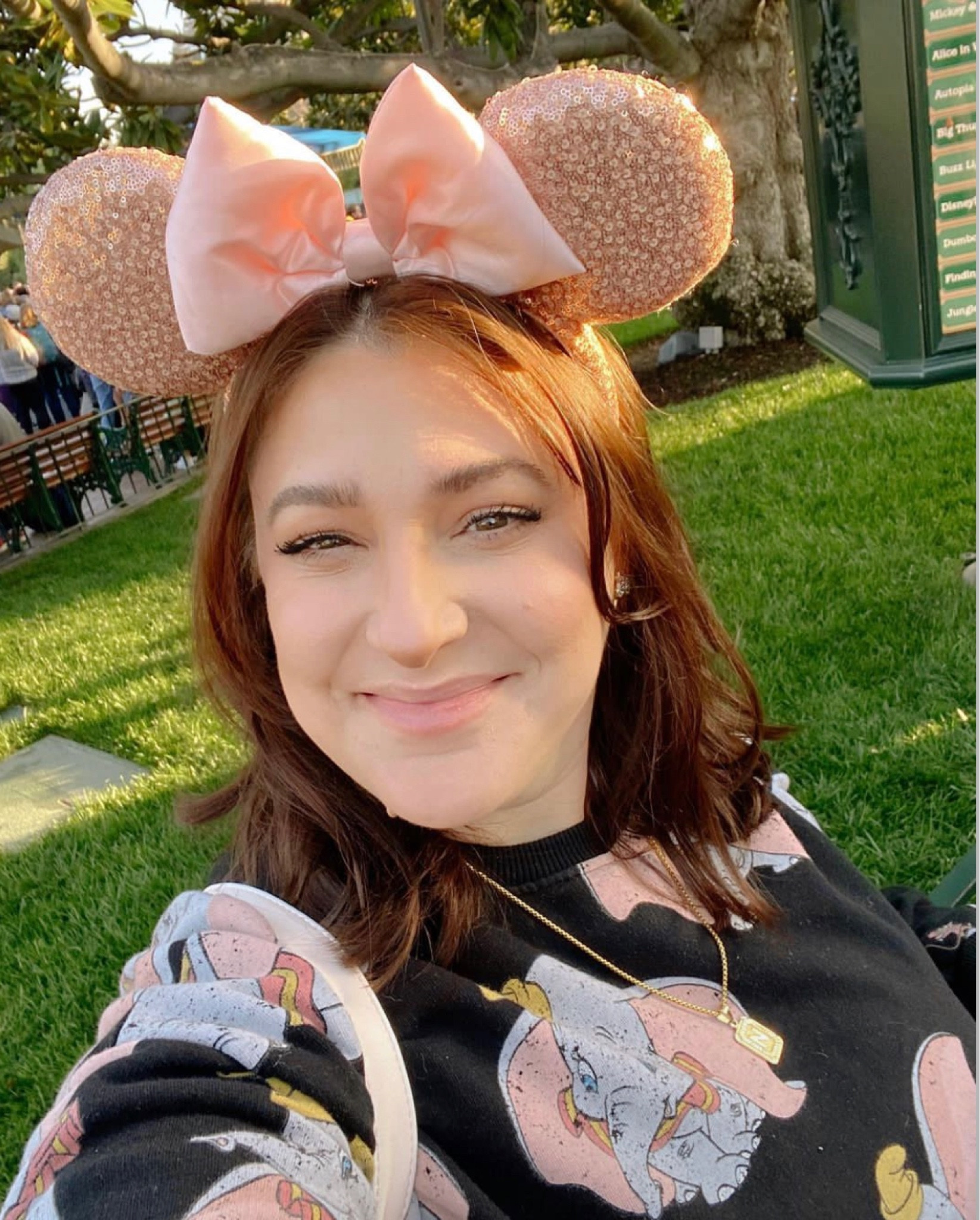 Find me rope drop ready in this cute and causal Disney outfit the sweatshirt is from Zara but they don’t make it any more. Good news you can still get the ears on Shop Disney and I will link them 

#LTKFind