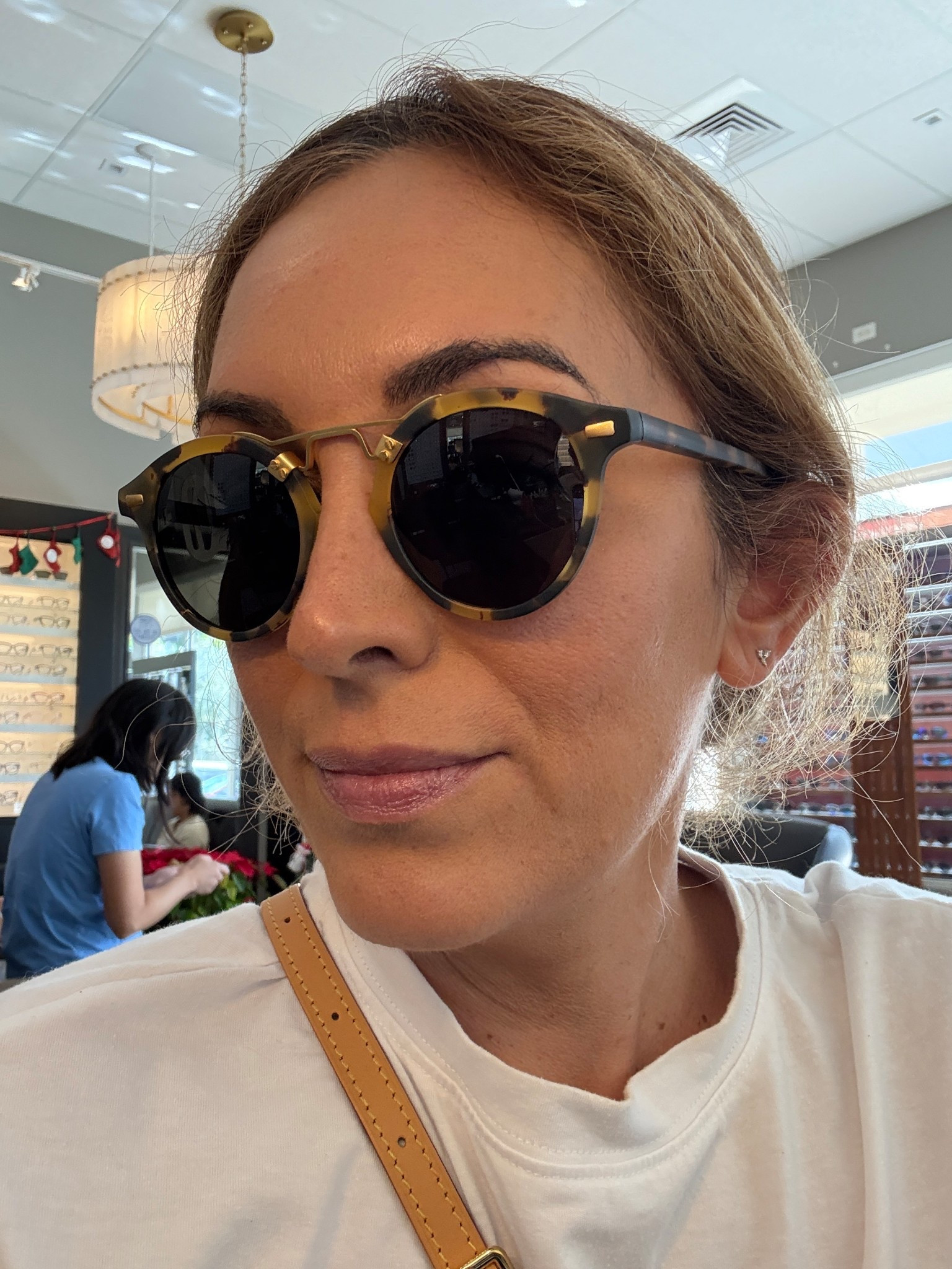 Loving Krewe shades and the story of the brand. These are the St. Louise tuscan tortoise. 🤎

#LTKstorytime #LTKmomlife #LTKdayinmylife