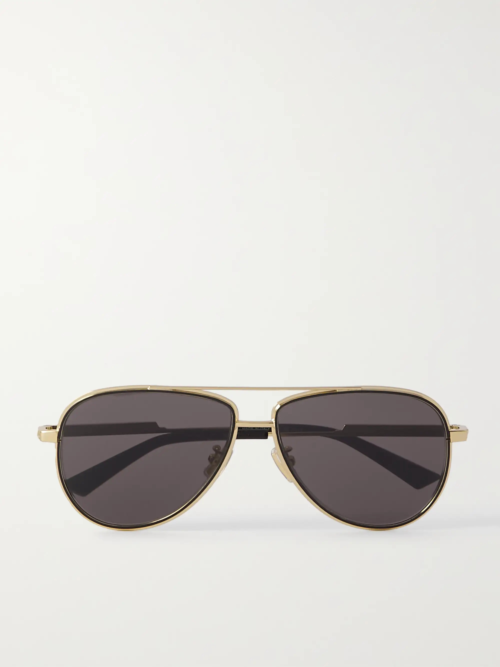 Aviator-style gold-tone sunglasses | NET-A-PORTER (US)