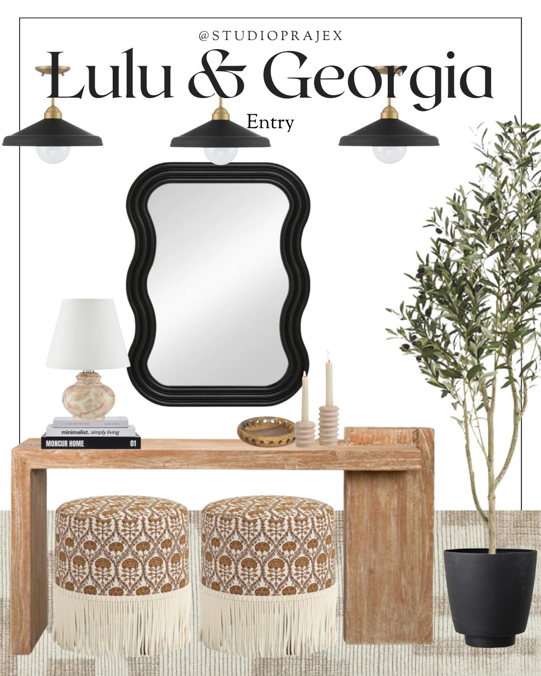 The power of one little detail - color and pattern! This is when visual boards help make design choices because these ottomans are giving a different vibe in these options! 

Entry furniture | home decor | modern home design | Lulu and Georgia | home styling | boho | neutral home | modern vintage cottage | 

#LTKhome #LTKstyletip #LTKfamily