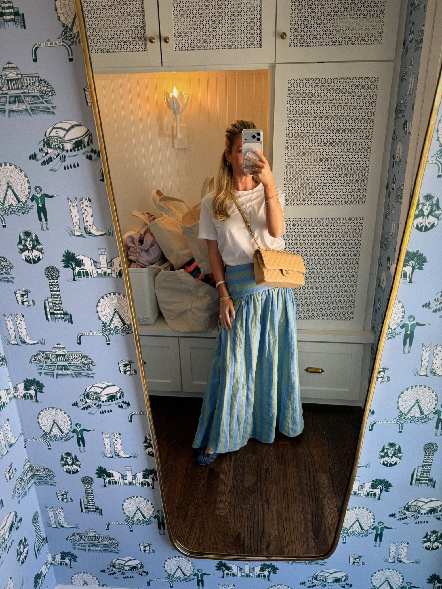 Our favorite Staud skirt is on sale at Nordstrom //