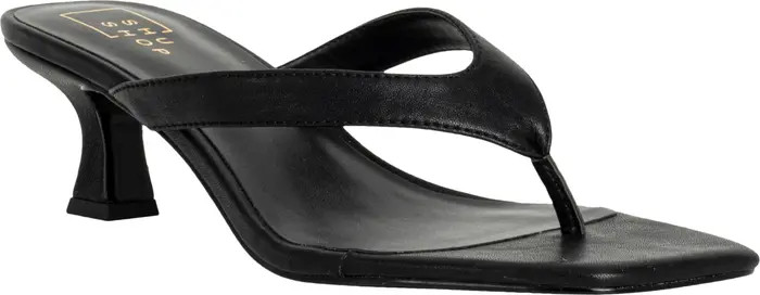 SHUSHOP Franny Kitten Heel Flip Flop (Women) | Nordstrom | Nordstrom