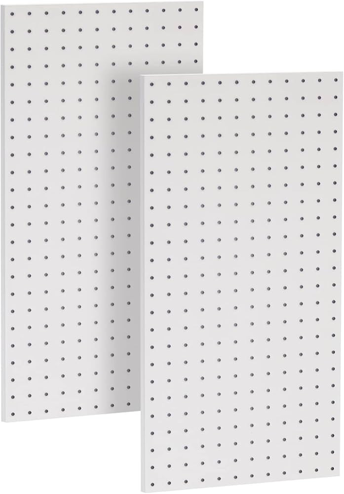 Ultrawall 2 Pcs Metal Pegboard Wall Panels, Peg Boards for Garage Tool Storage | Amazon (US)