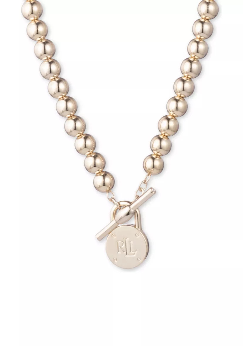 Beaded Logo Necklace | Belk