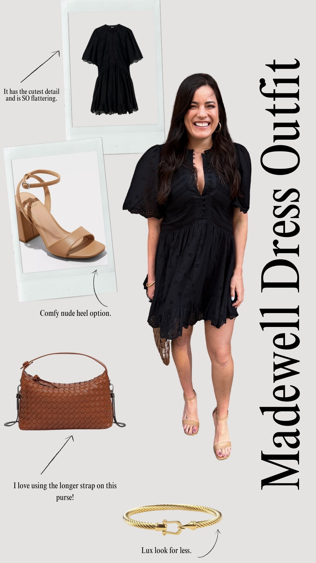 Fell in love with this dress!! I’d say size down one if between sizes. The detailing is 😍.

#LTKxMadewell #LTKItBag #LTKStyleTip