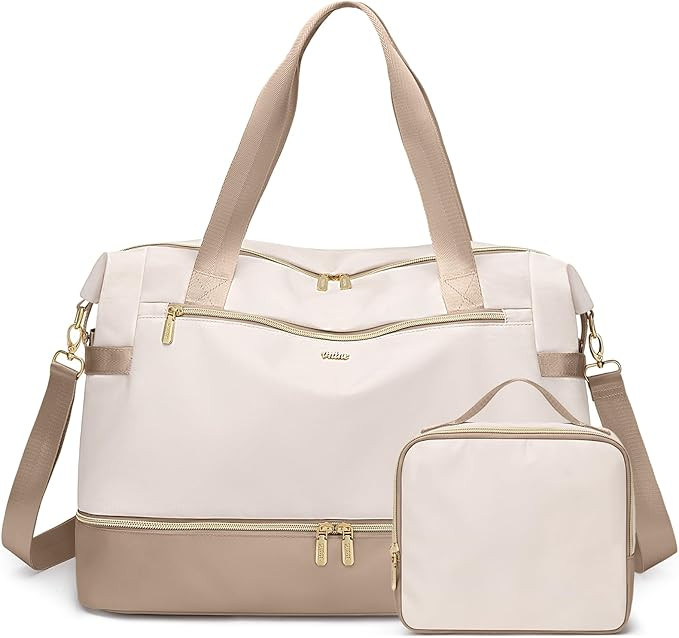 VNINE Travel Duffel Bags for Women: Weekender Bags with Shoe Compartment Carry on Overnight Bag w... | Amazon (CA)