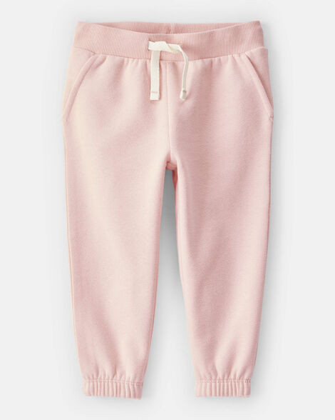 Baby Girl DayDream Fleece Joggers - Pink | Carter's Inc