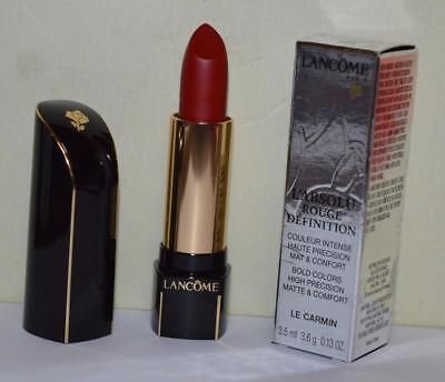 LANCOME Le Carmin #195 L'Absolu Rouge Definition Lipstick LIMITED EDITION ~ BNIB | eBay US