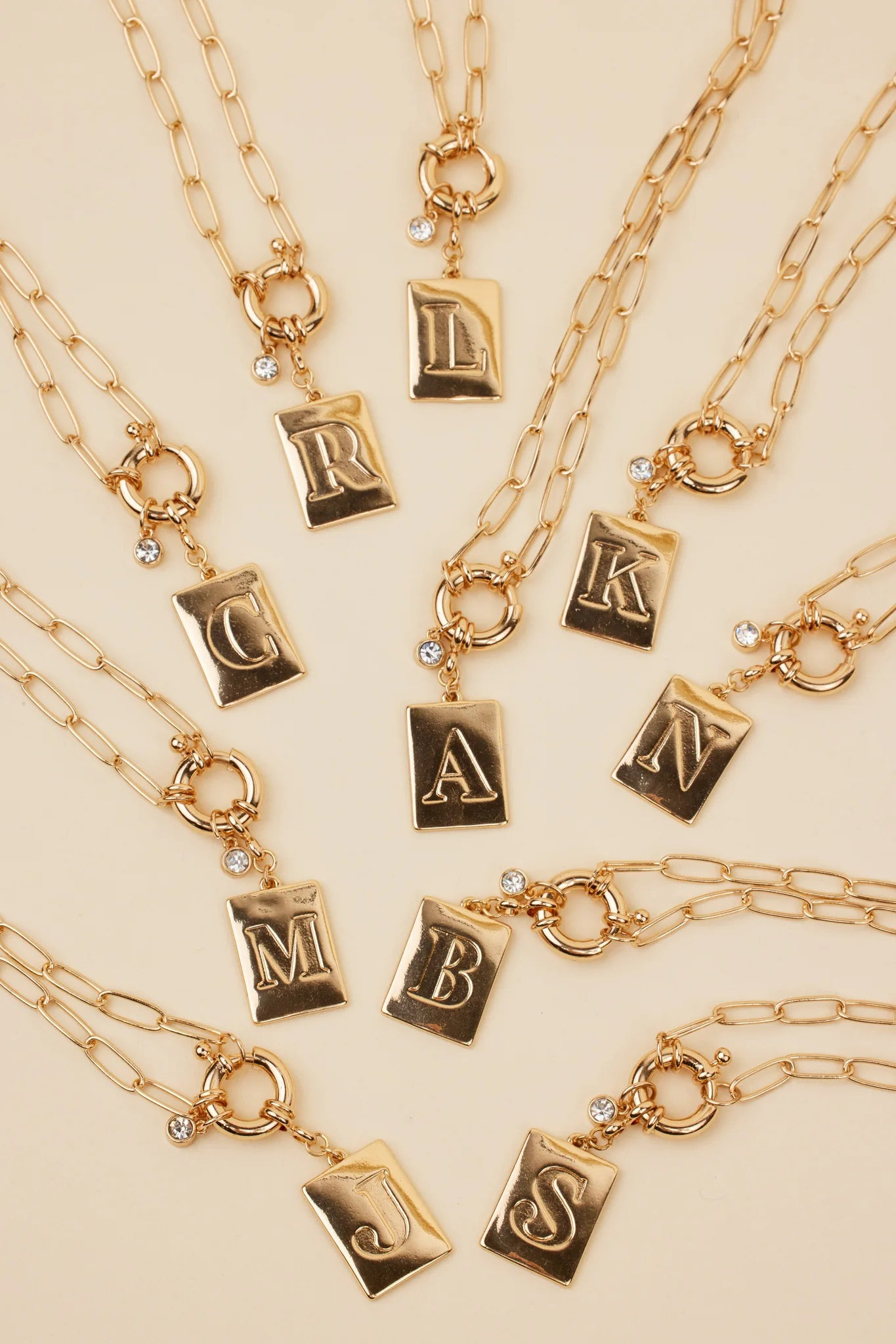 Charm Initial Necklace | Avara