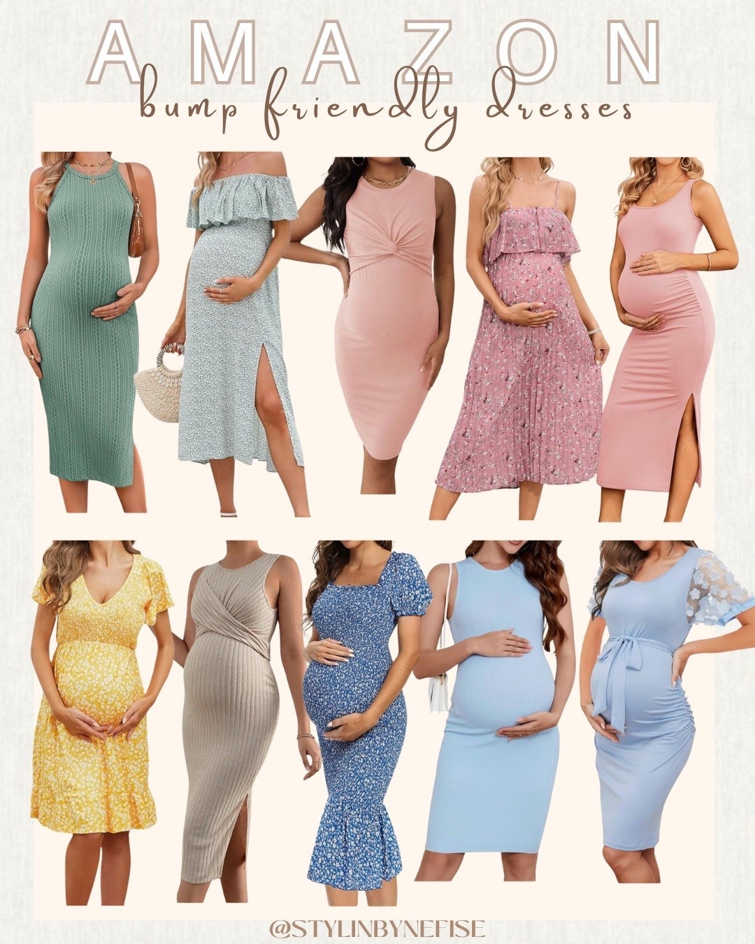 Amazon Bump Friendly Dresses ✨

Maternity, maternity dress, summer maternity dress, bump friendly summer, summer 2026, maternity outfits summer, maternity summer, summer maternity outfits, bump friendly dresses, bumper friendly outfits, bump outfits, bump style, Amazon maternity dress, Amazon maternity outfits, Amazon bump friendly dress, Amazon bump friendly

#LTKBump #LTKSeasonal #LTKmomlife