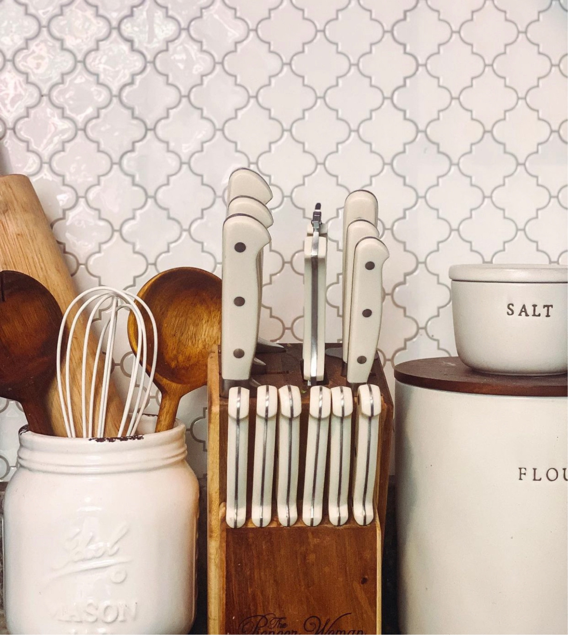 My cream and wood knife set is so beautiful! AND dishwasher safe 😱 now that’s always a plus. Not to mention how well all of these other pieces in my kitchen pair so well together!

#LTKGiftGuide #LTKunder50 #LTKhome