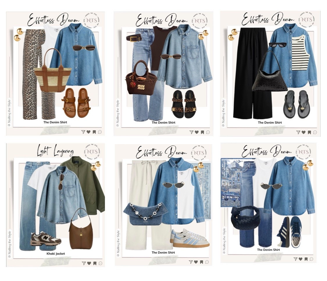 ✨Denim Shirt Edit - Part II ✨

#LTKspring #LTKsummer #LTKstyletip