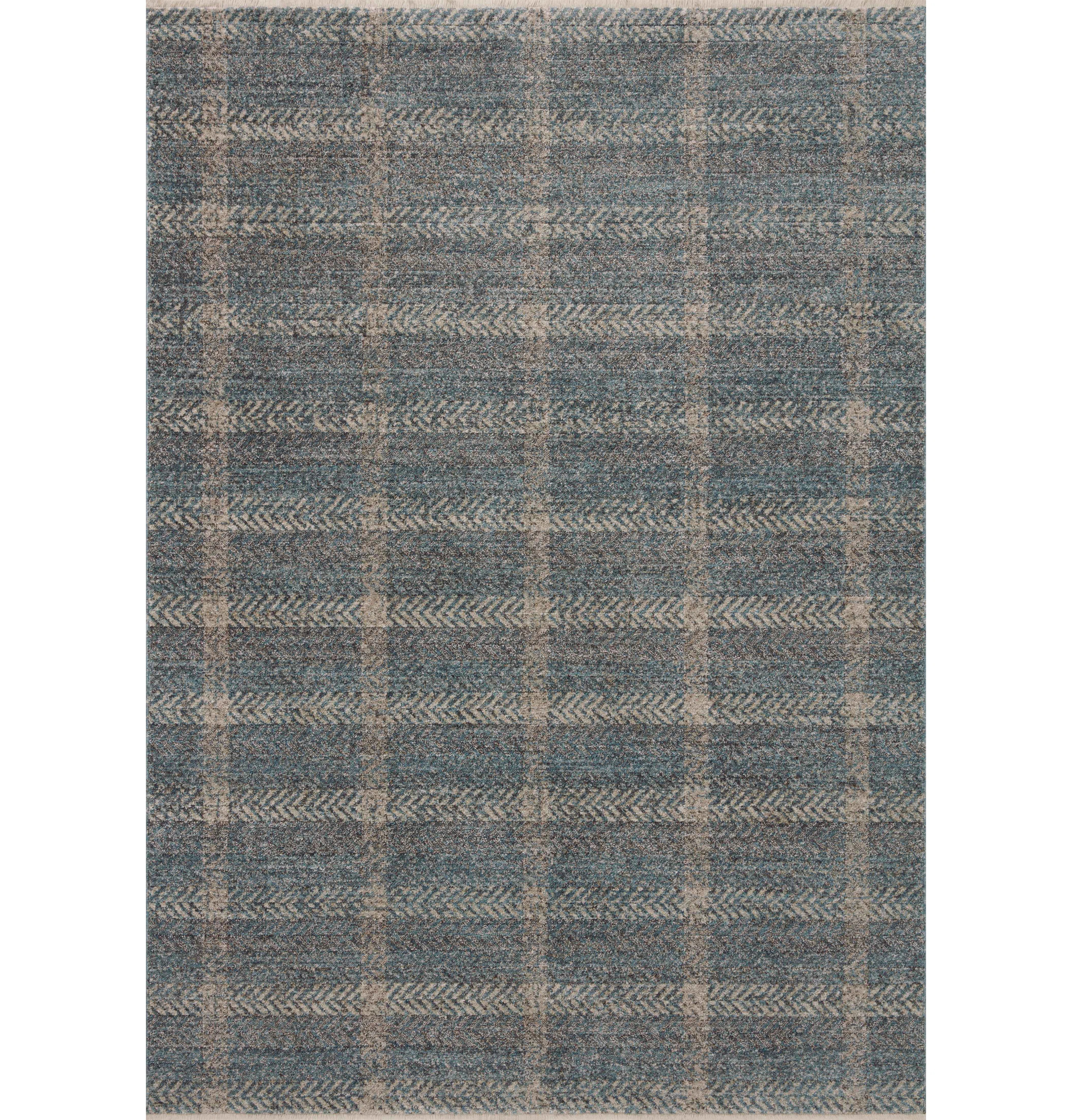 Angela Rose x Loloi Ember Blue / Beige Area Rug | Wayfair North America