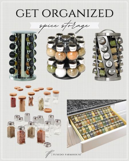 Get Organized- Spice Storage

Spring cleaning isn’t over yet! Take this weekend to tackle one area of the kitchen or pantry that can become cluttered so quickly.  There are so many elegant solutions to choose from!

Seasonal, spice, kitchen, organization, seasoning, home, Spring 


#LTKSeasonal #LTKhome